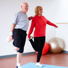 Senior balance exercises